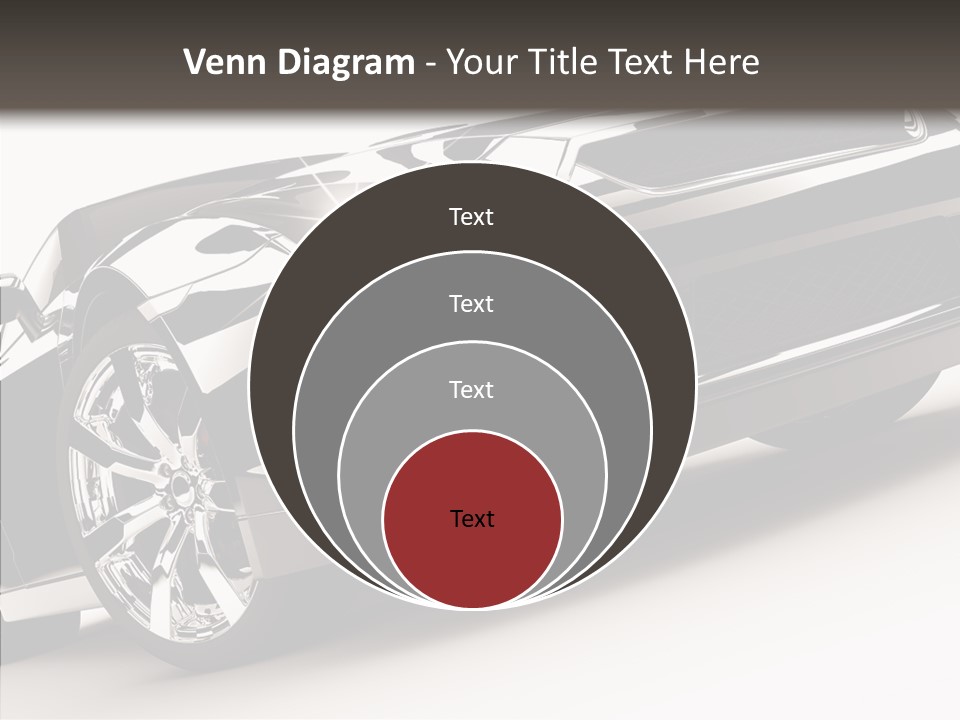 Bumper Shadow Illustration PowerPoint Template