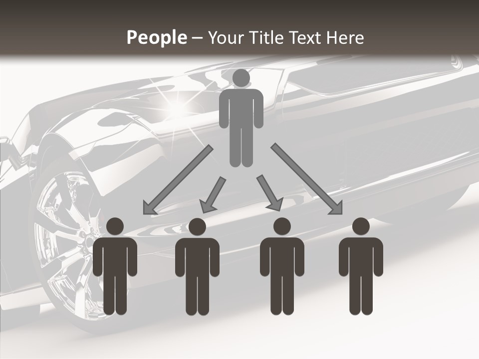Bumper Shadow Illustration PowerPoint Template