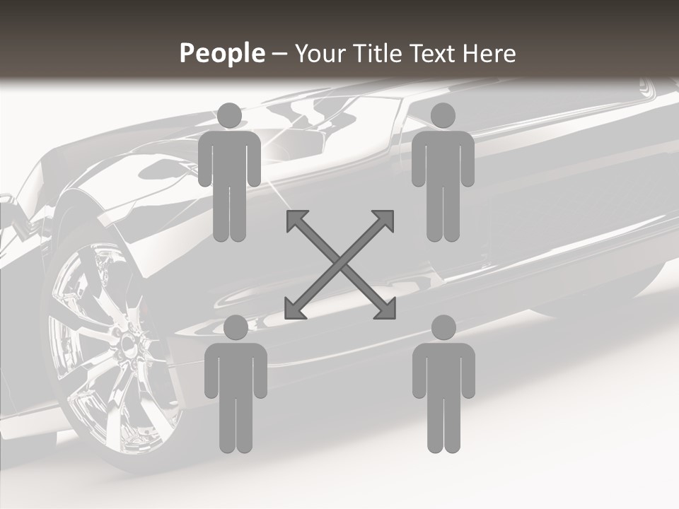 Bumper Shadow Illustration PowerPoint Template