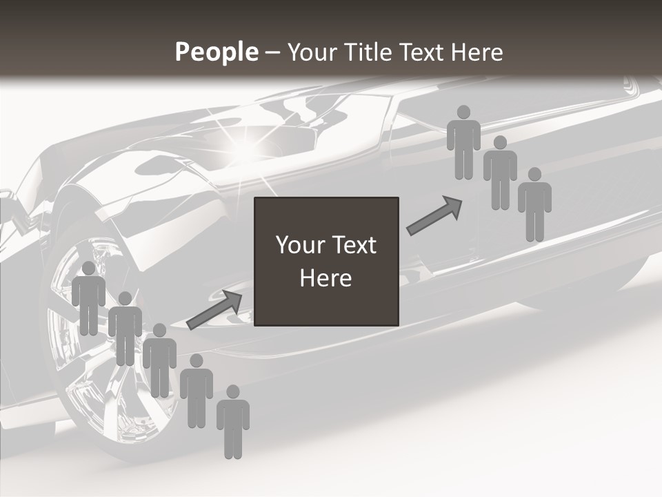 Bumper Shadow Illustration PowerPoint Template