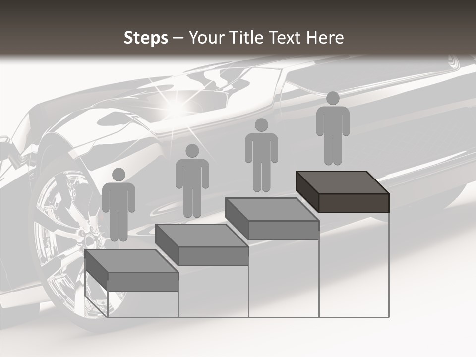 Bumper Shadow Illustration PowerPoint Template