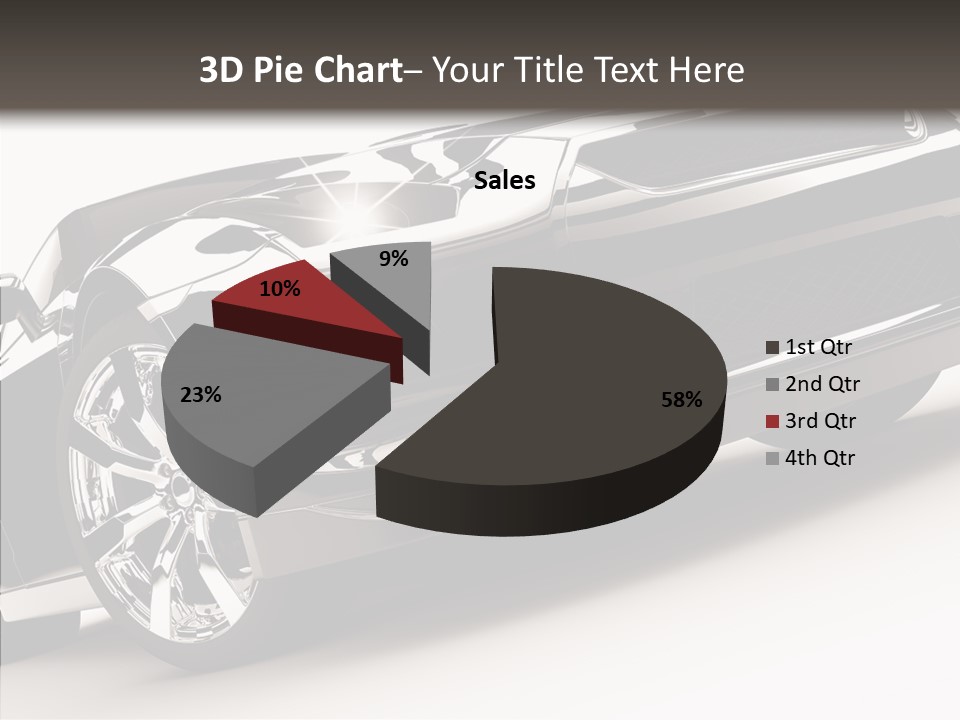 Bumper Shadow Illustration PowerPoint Template