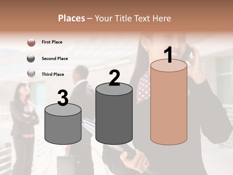 Woman Cellular Beauty PowerPoint Template
