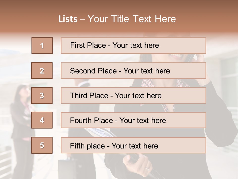 Woman Cellular Beauty PowerPoint Template