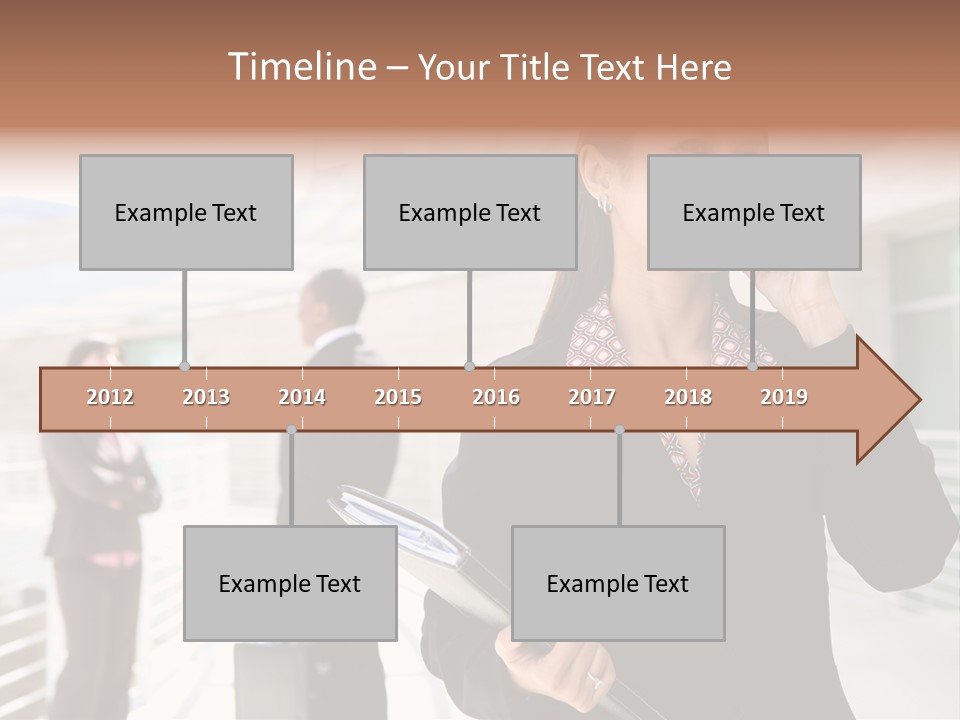 Woman Cellular Beauty PowerPoint Template