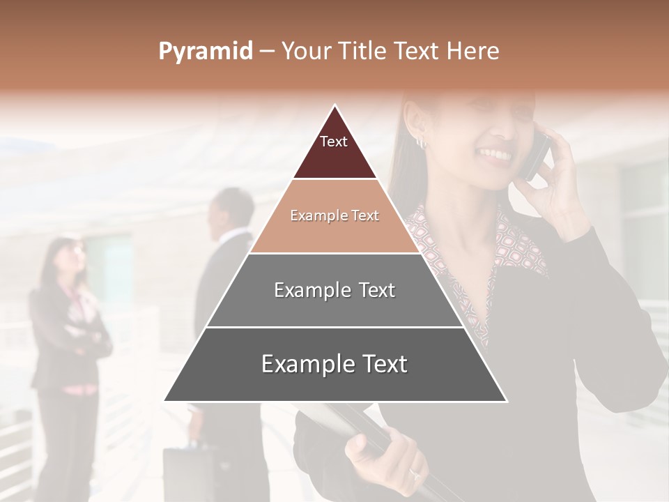 Woman Cellular Beauty PowerPoint Template