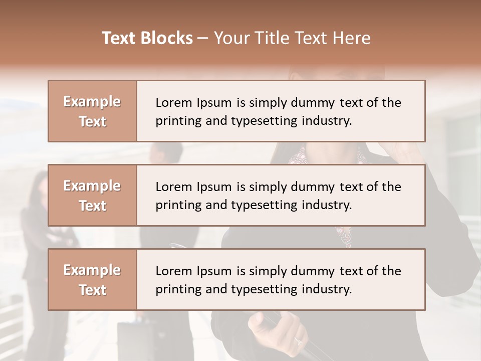 Woman Cellular Beauty PowerPoint Template