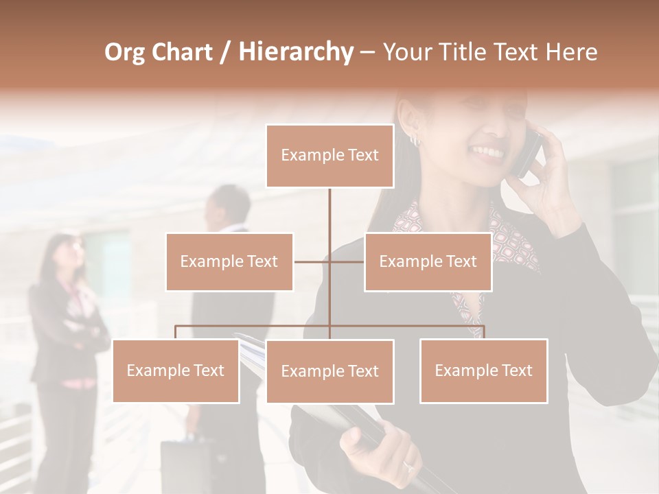 Woman Cellular Beauty PowerPoint Template