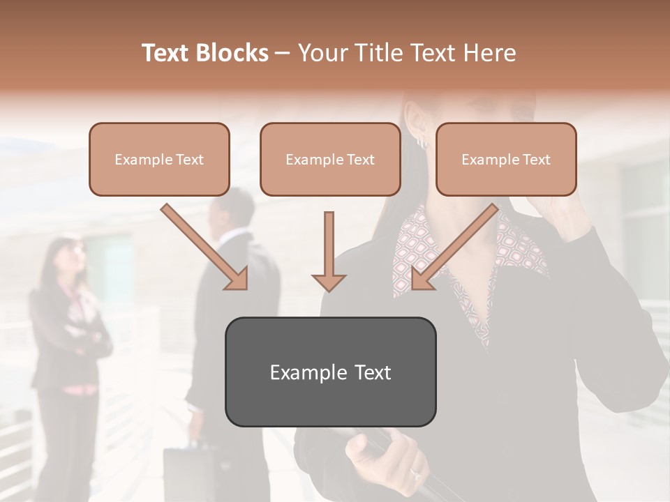 Woman Cellular Beauty PowerPoint Template