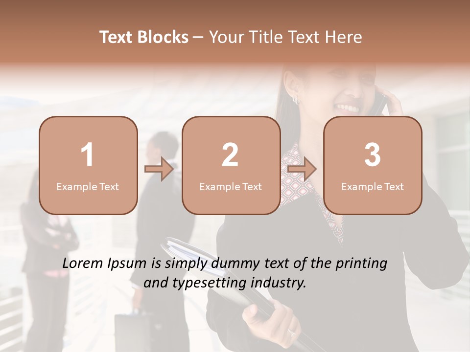 Woman Cellular Beauty PowerPoint Template