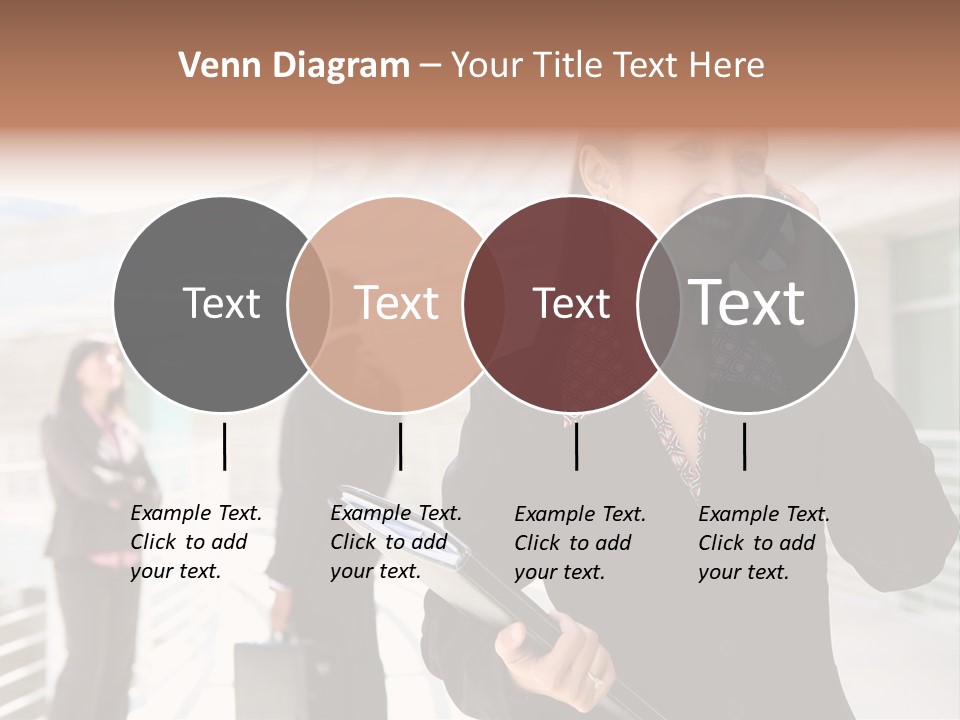 Woman Cellular Beauty PowerPoint Template