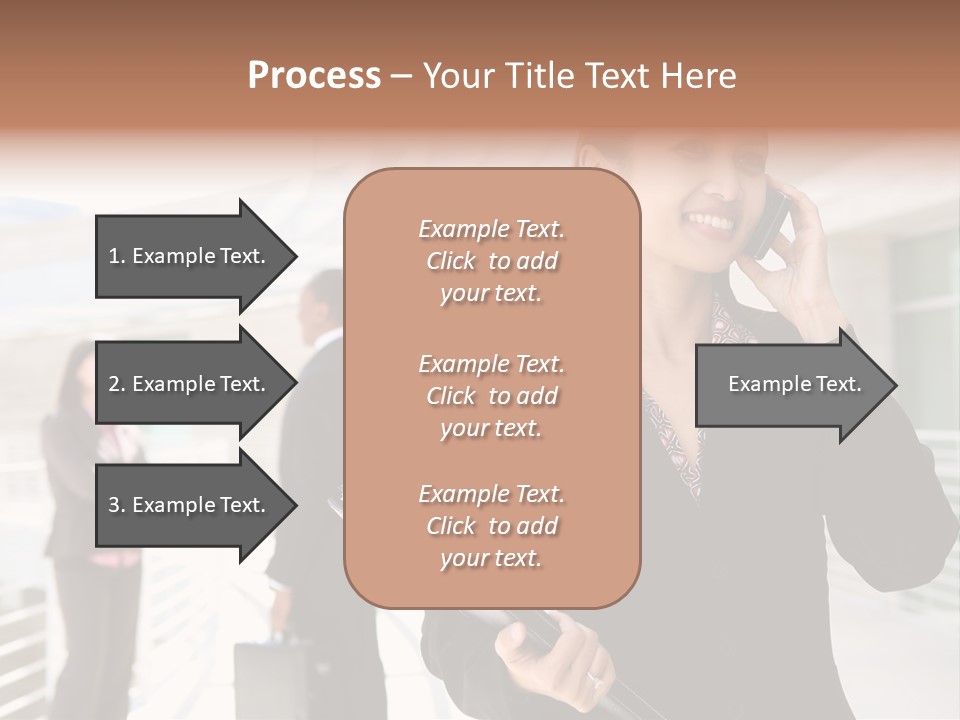 Woman Cellular Beauty PowerPoint Template