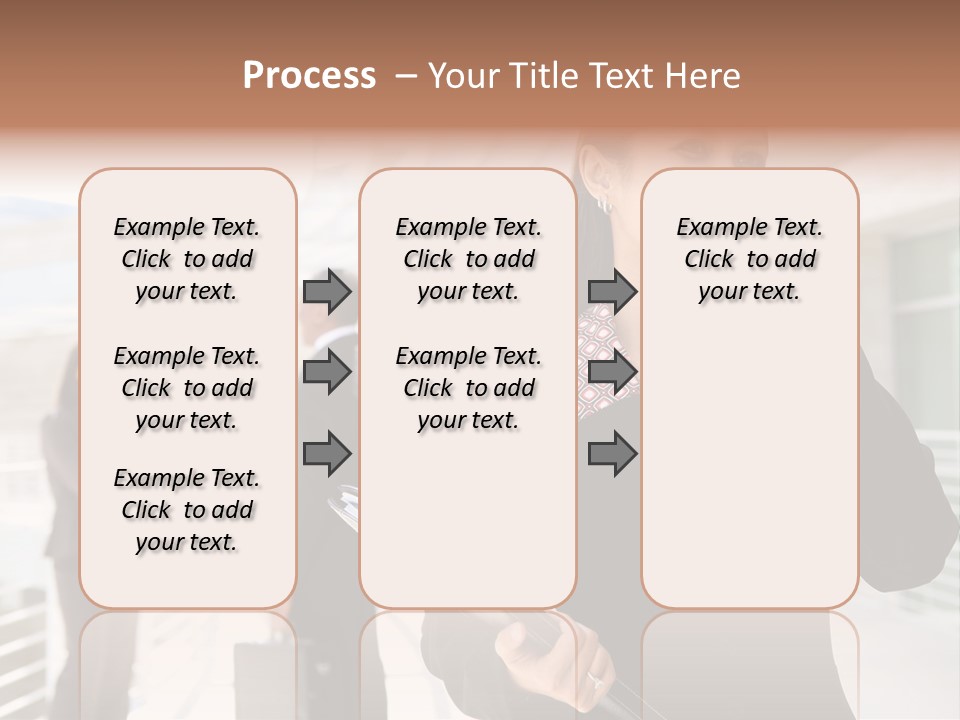 Woman Cellular Beauty PowerPoint Template