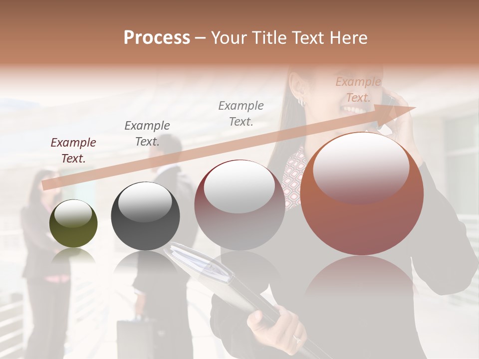 Woman Cellular Beauty PowerPoint Template