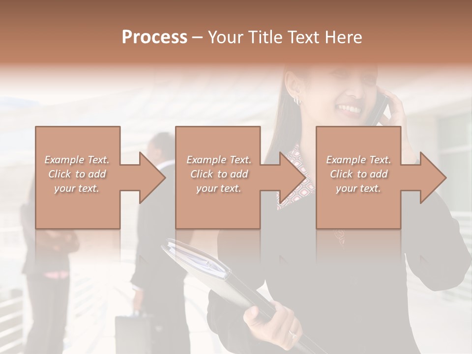 Woman Cellular Beauty PowerPoint Template