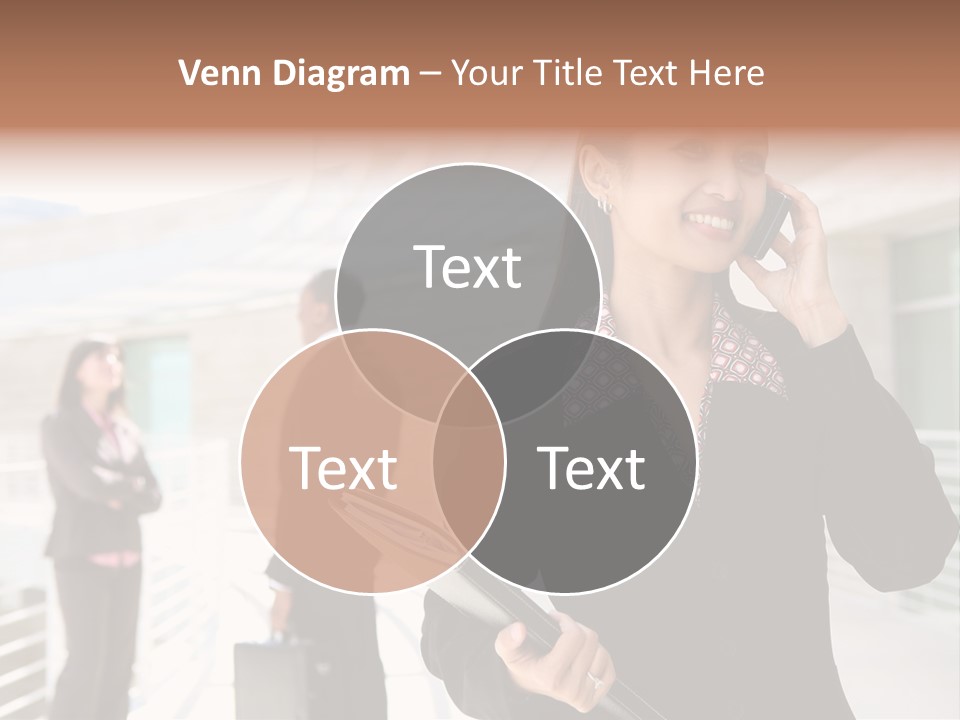 Woman Cellular Beauty PowerPoint Template