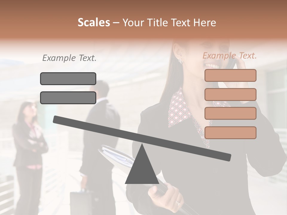 Woman Cellular Beauty PowerPoint Template