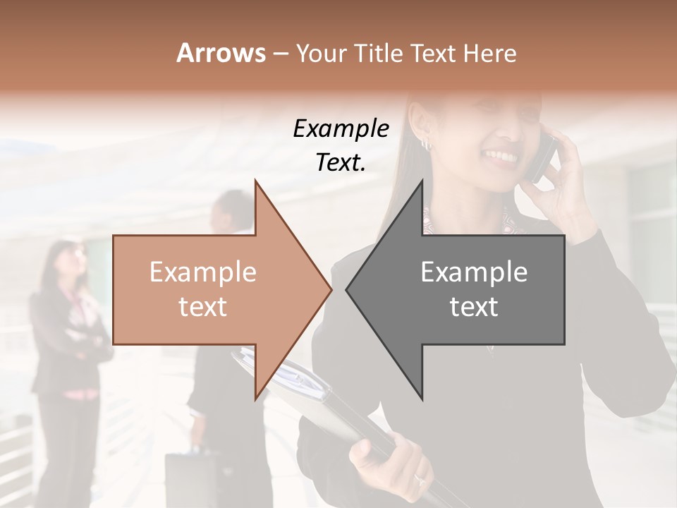 Woman Cellular Beauty PowerPoint Template
