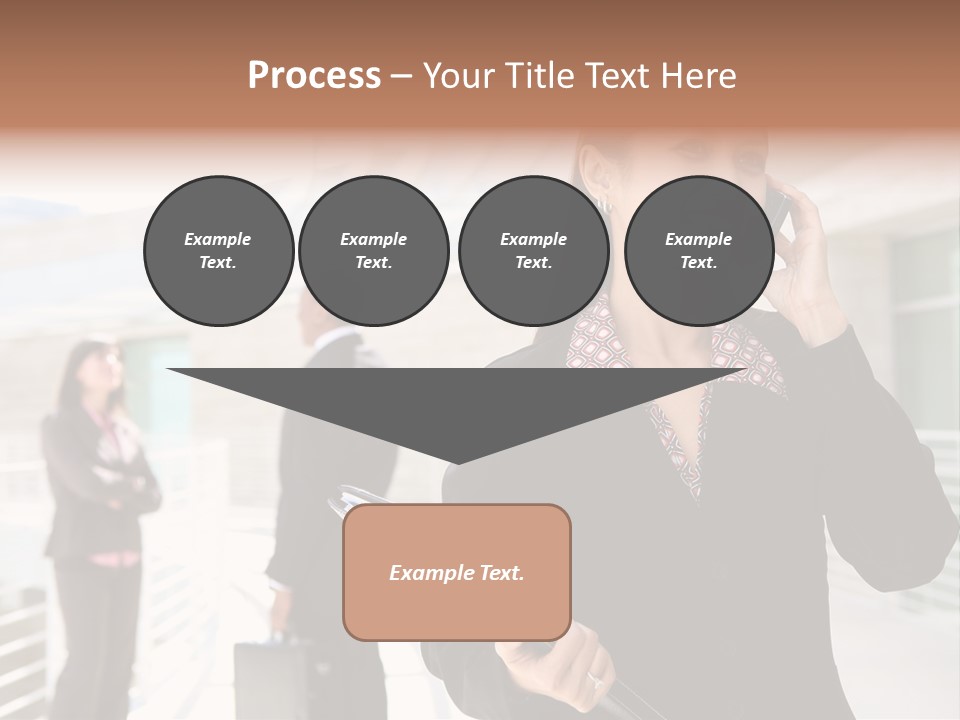 Woman Cellular Beauty PowerPoint Template