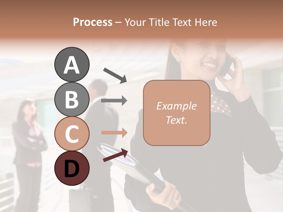 Woman Cellular Beauty PowerPoint Template