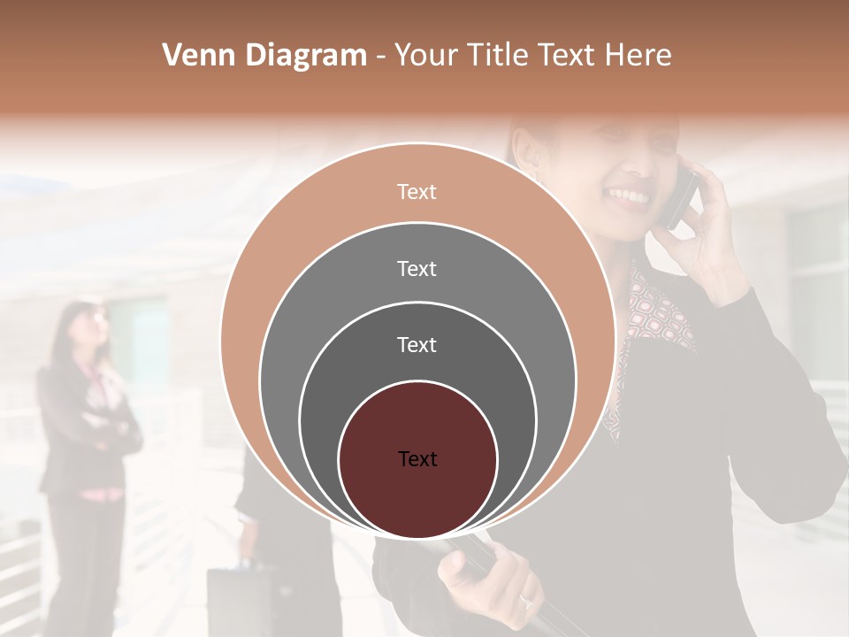 Woman Cellular Beauty PowerPoint Template