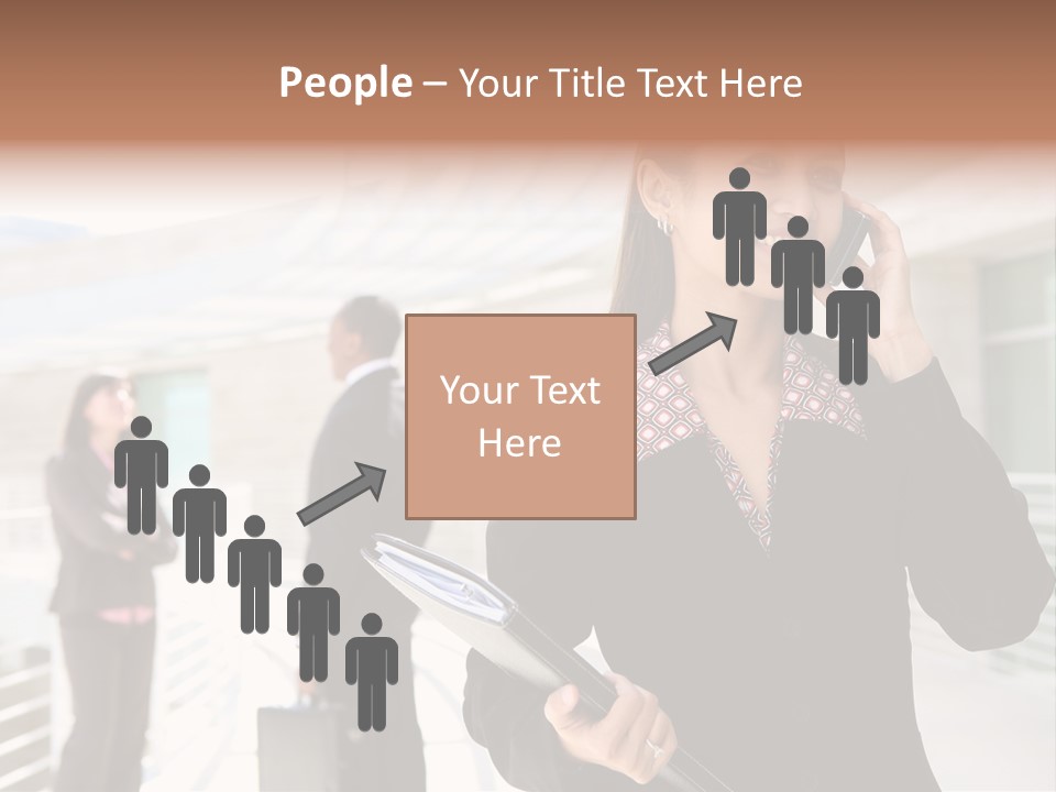 Woman Cellular Beauty PowerPoint Template