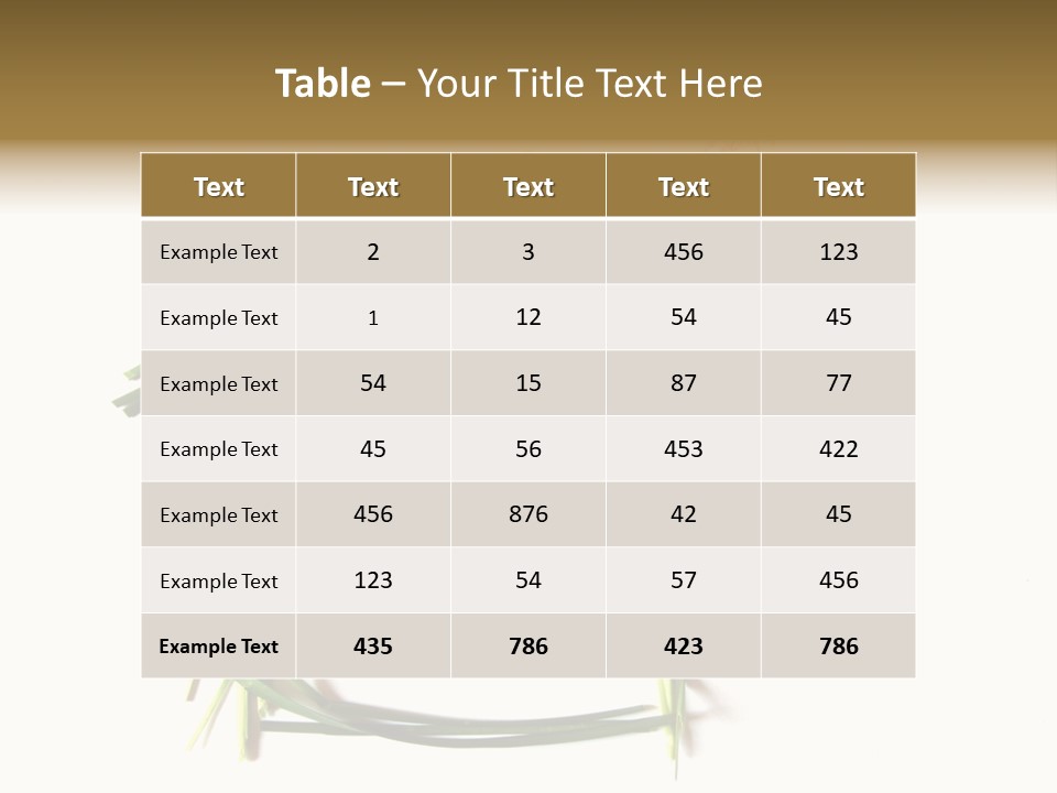 Sound Home Concept PowerPoint Template