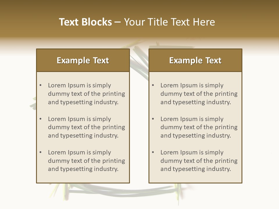 Sound Home Concept PowerPoint Template