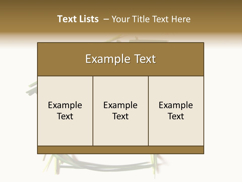 Sound Home Concept PowerPoint Template
