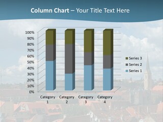 Church Panorama Cityscape PowerPoint Template