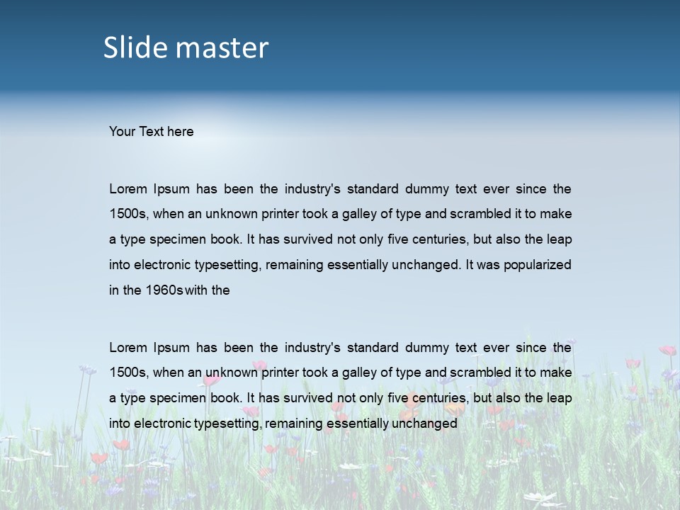 Bu Ine Communication Writing PowerPoint Template