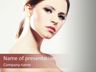 Relaxation Face Hands PowerPoint Template