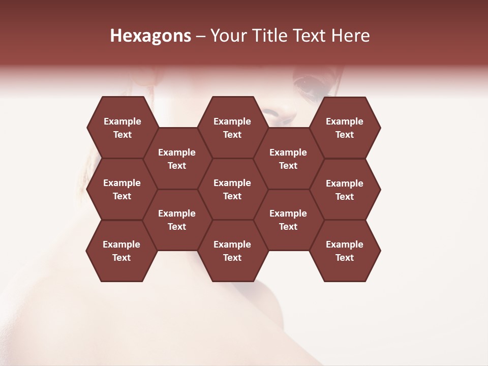 Relaxation Face Hands PowerPoint Template