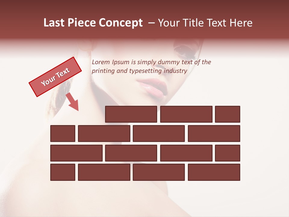 Relaxation Face Hands PowerPoint Template