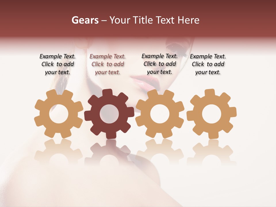 Relaxation Face Hands PowerPoint Template