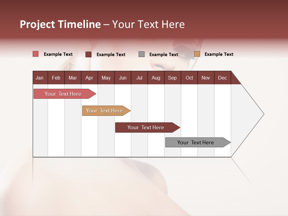 Relaxation Face Hands PowerPoint Template