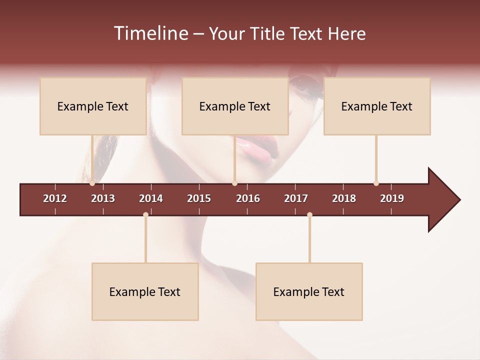 Relaxation Face Hands PowerPoint Template