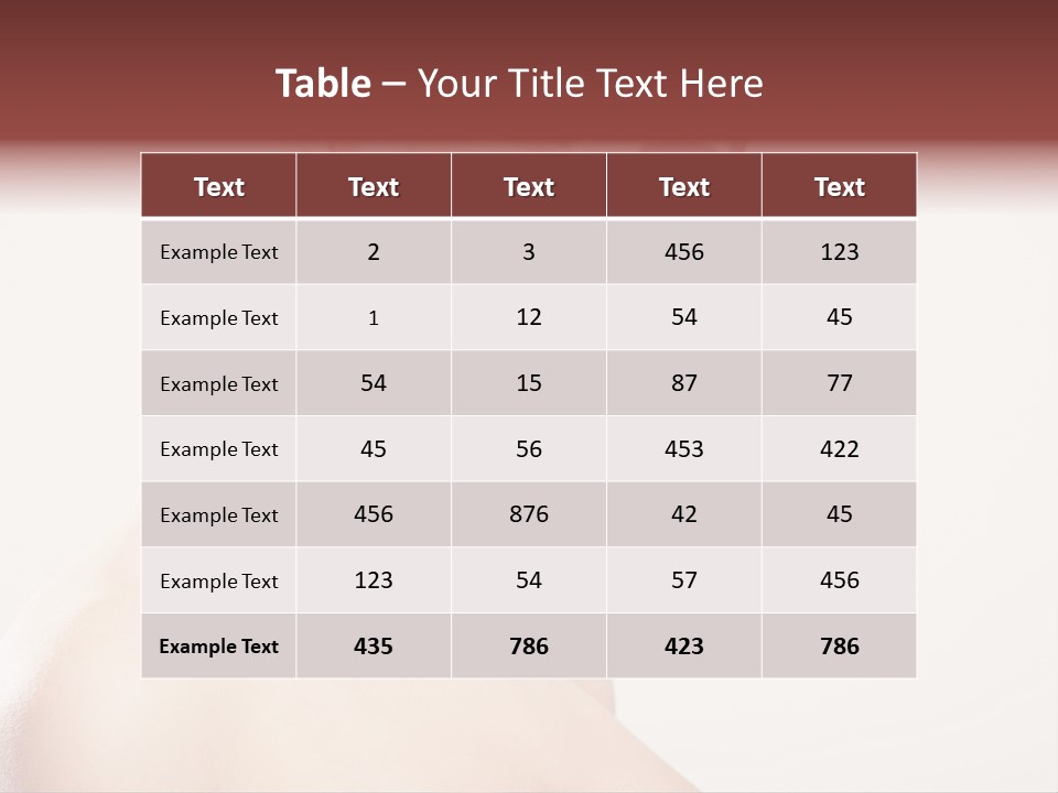 Relaxation Face Hands PowerPoint Template