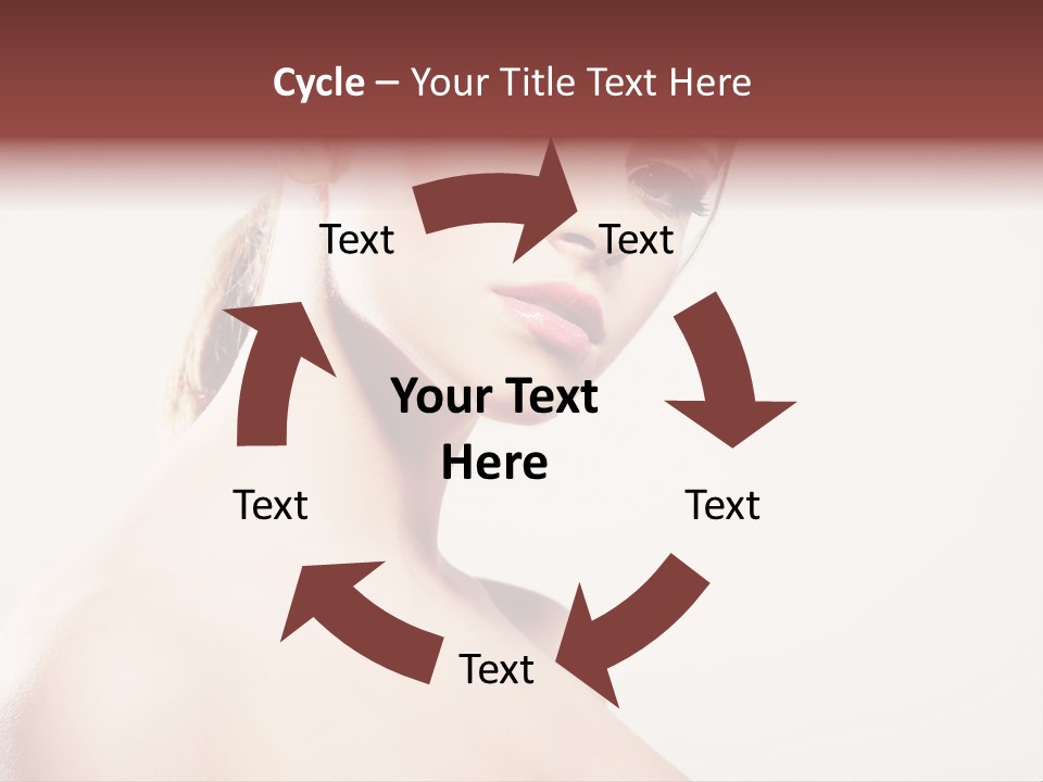 Relaxation Face Hands PowerPoint Template
