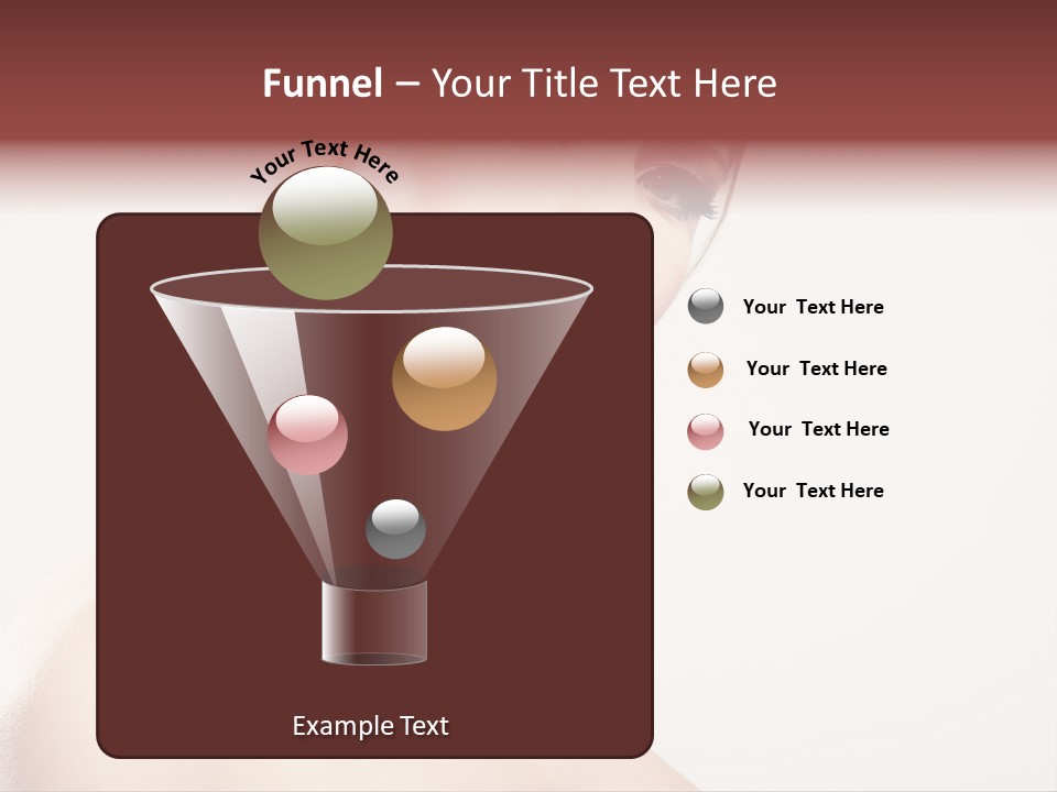 Relaxation Face Hands PowerPoint Template