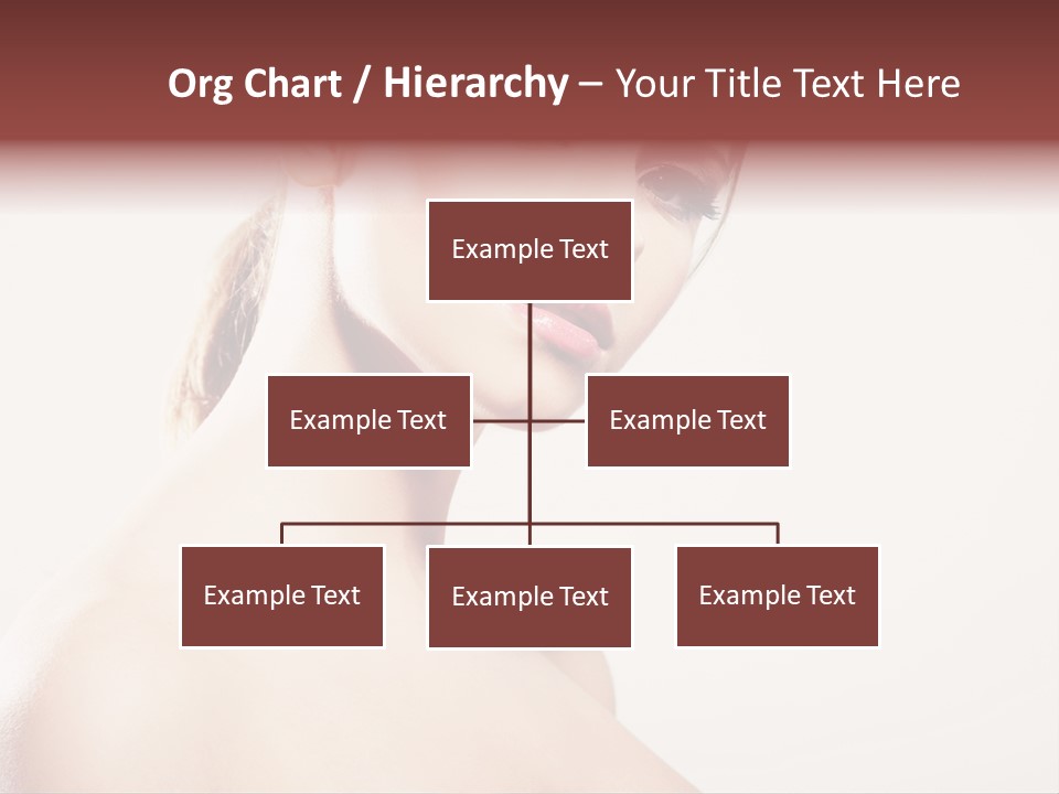 Relaxation Face Hands PowerPoint Template