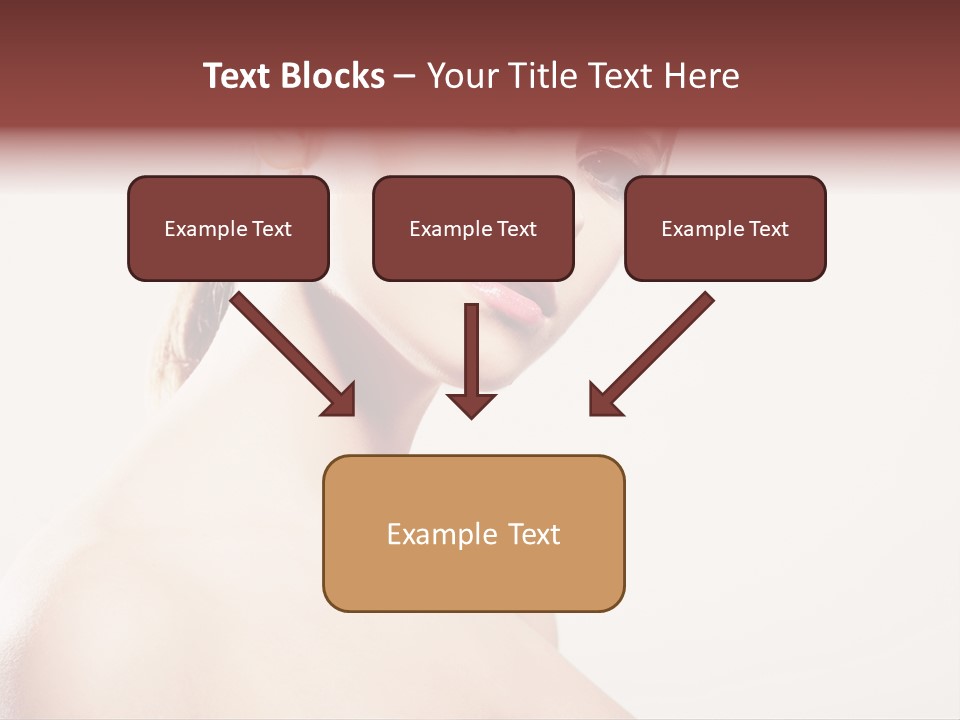 Relaxation Face Hands PowerPoint Template