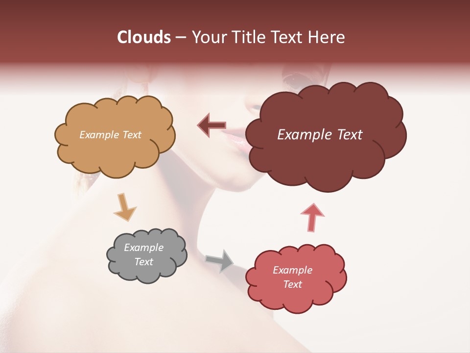 Relaxation Face Hands PowerPoint Template