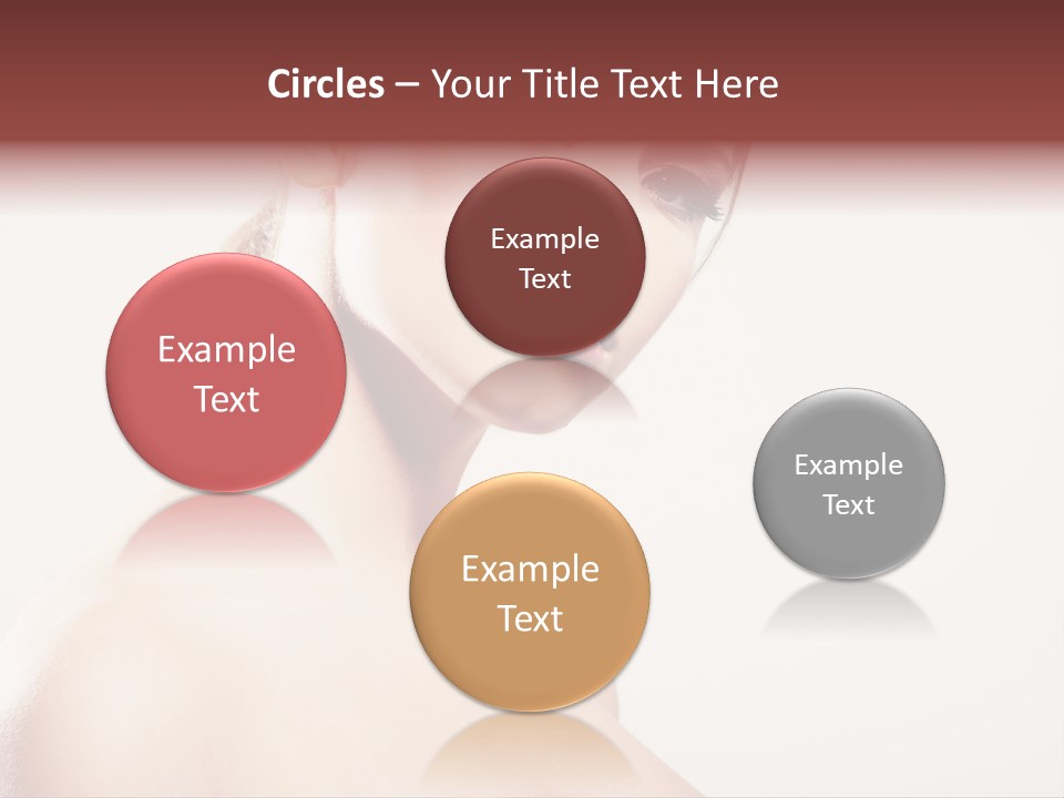 Relaxation Face Hands PowerPoint Template