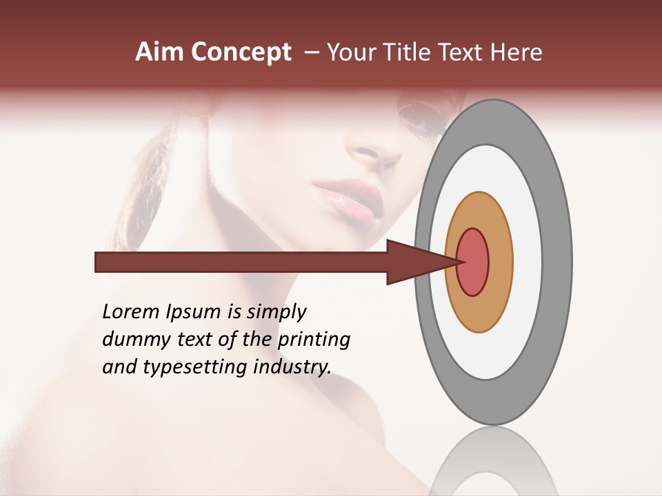 Relaxation Face Hands PowerPoint Template