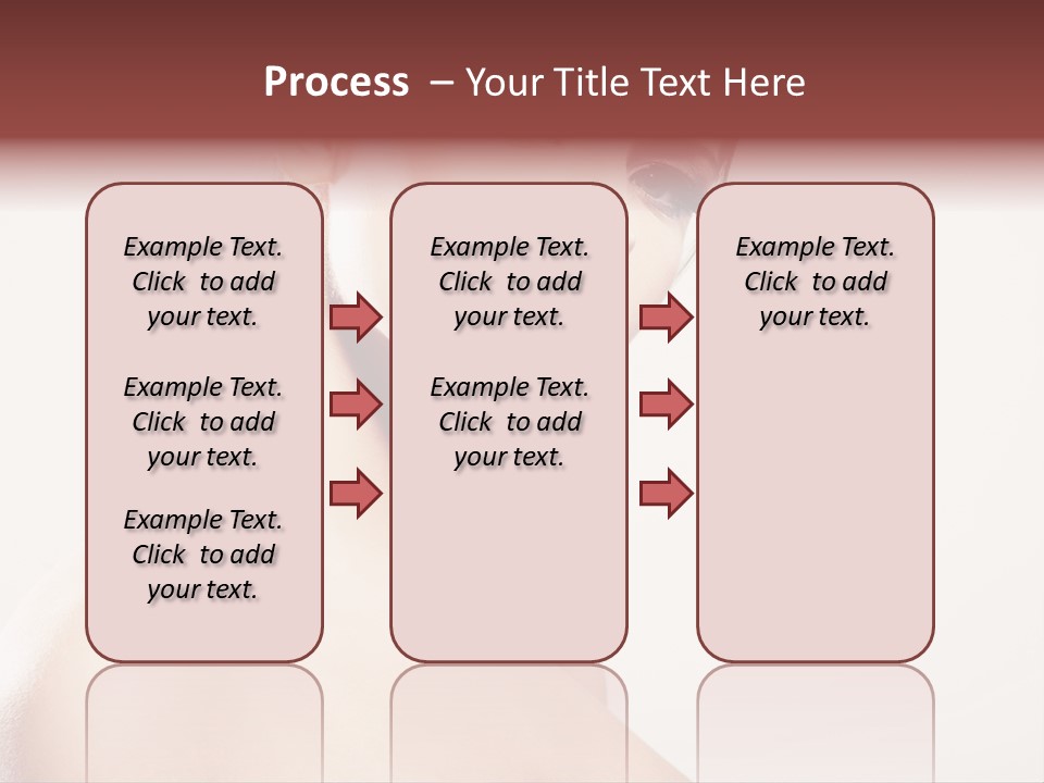 Relaxation Face Hands PowerPoint Template