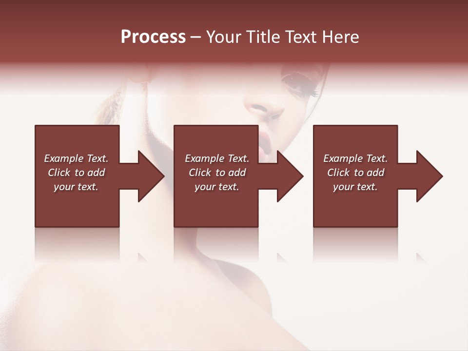 Relaxation Face Hands PowerPoint Template