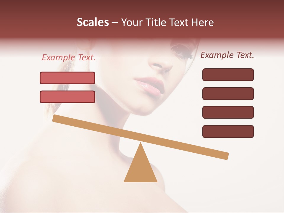 Relaxation Face Hands PowerPoint Template