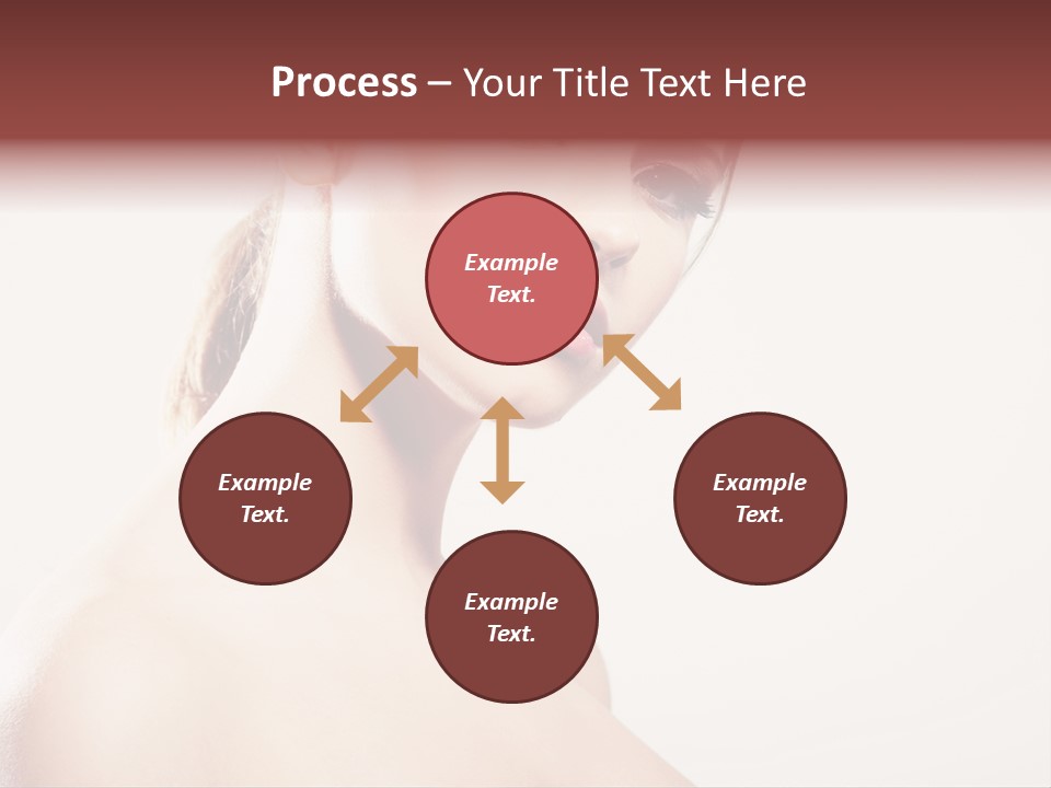 Relaxation Face Hands PowerPoint Template