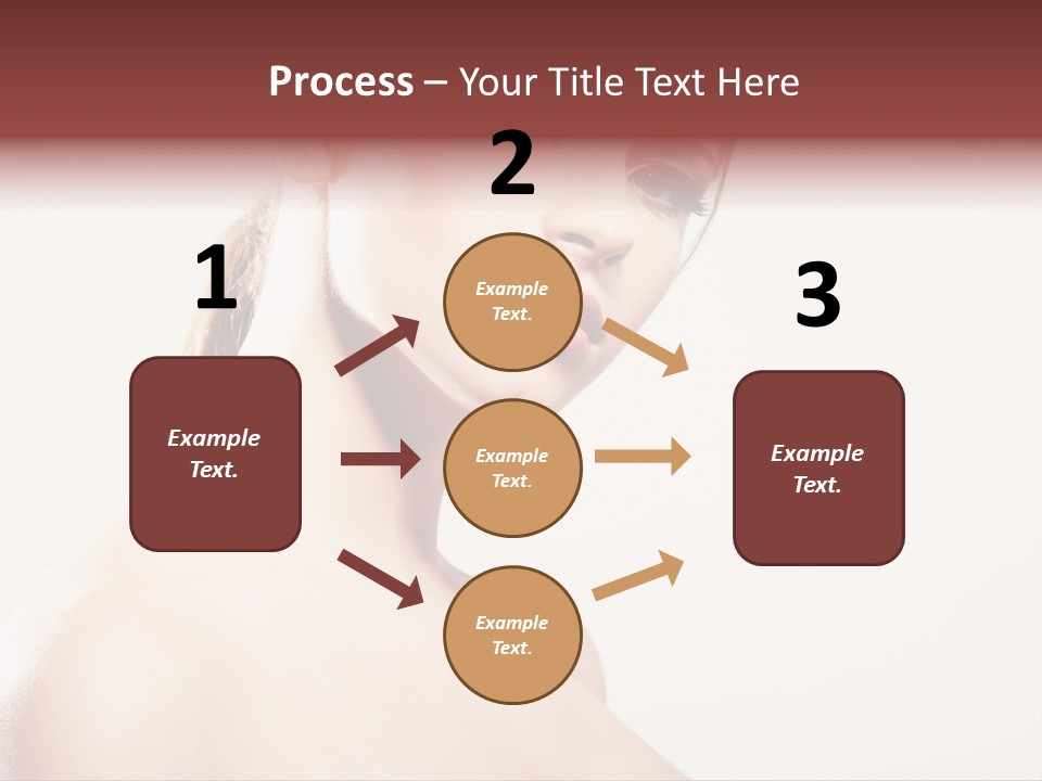 Relaxation Face Hands PowerPoint Template